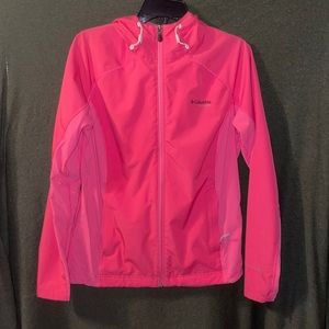 Salmon Pink Columbia Titanium Jacket